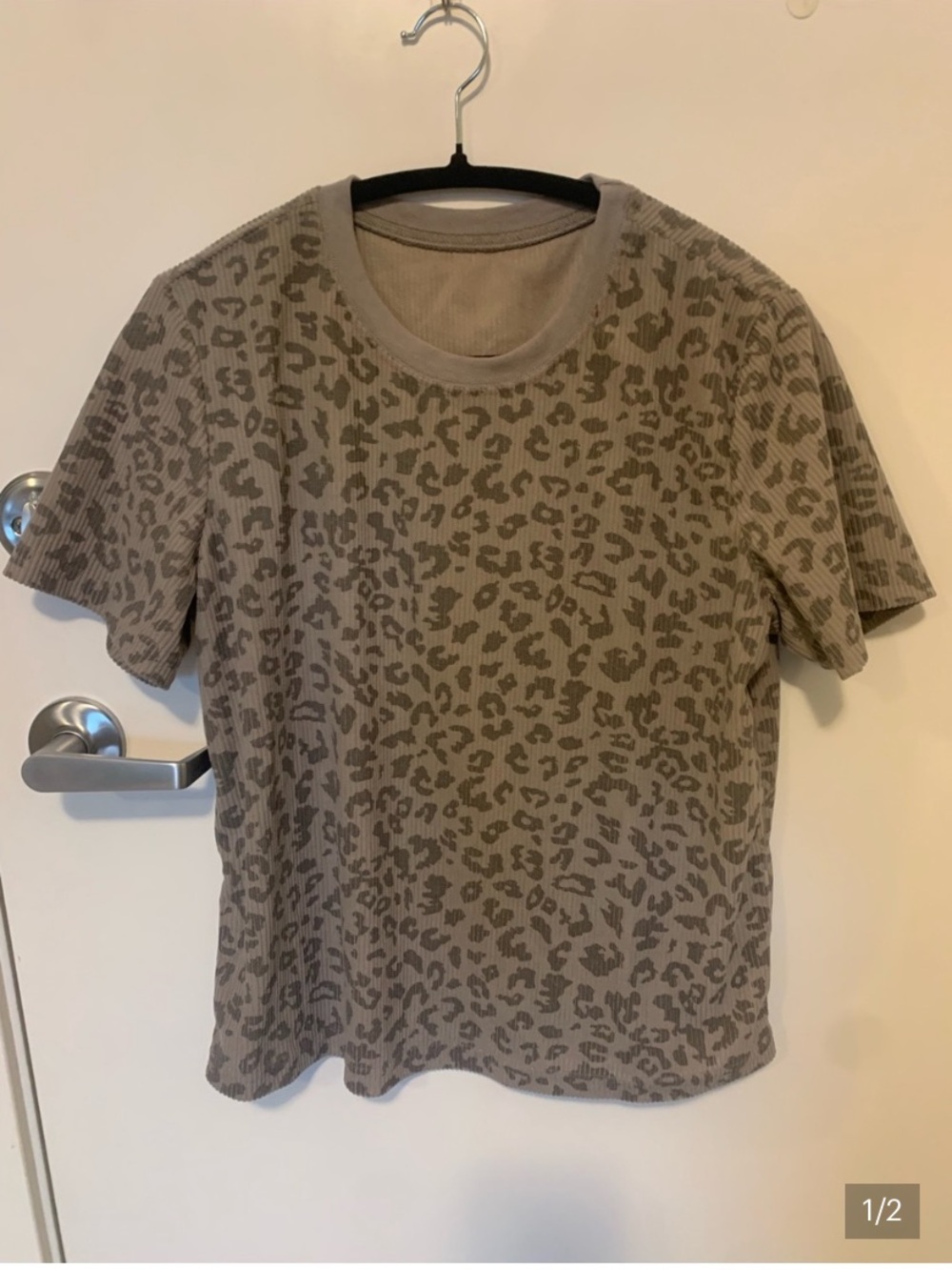 Two Ribbed Cheetah Shirts - Picture 4 of 4